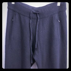 Helmut Lang 100% cashmere joggers